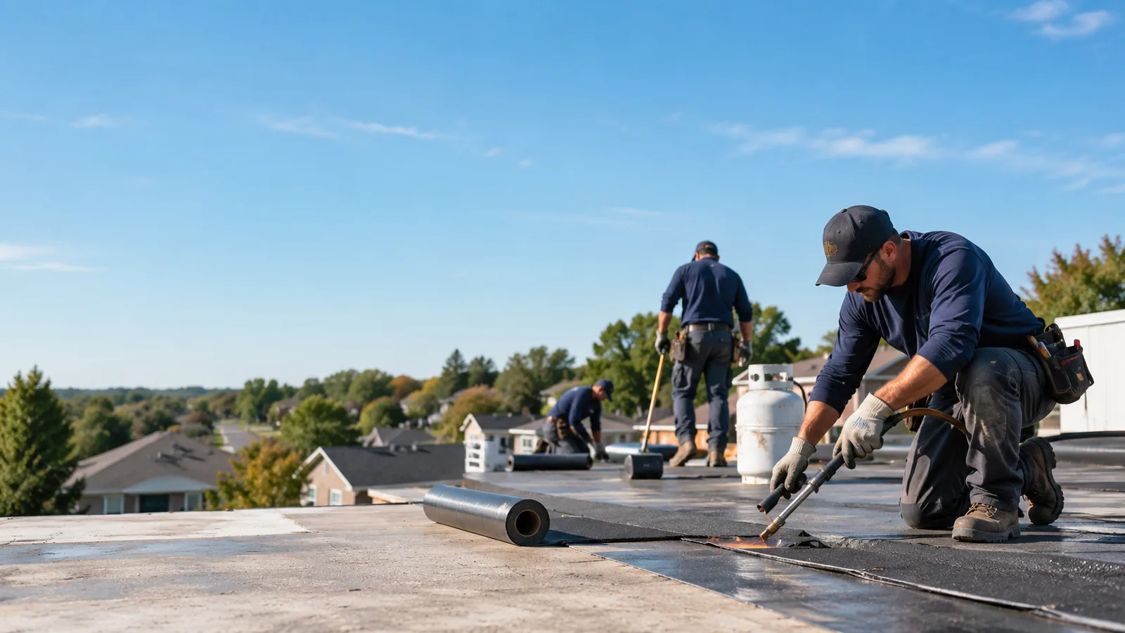 Flat Roof Leak Repair providers in Gilman, IL